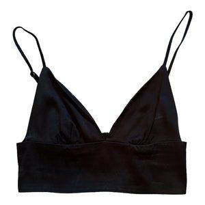 Black Zara Bralette Top
